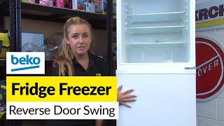 STOP Struggling with Your Beko Fridge Freezer Door Swing and Try This [upl. by Pesvoh]