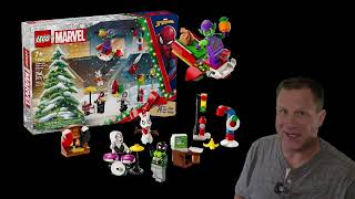 Whats New in the 2024 LEGO Marvel SpiderMan 2024 Advent Calendar [upl. by Neo]