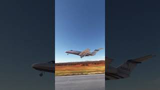 CJ4 Takes Off from Paraburdoo takeoff aviation cessna msfs2020 flightsimulator aerial drone [upl. by Eustazio555]