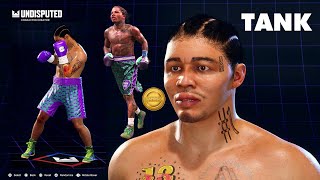 How to create Gervonta Tank Davis on Undisputed [upl. by Wirth]