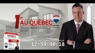 Nouvelle Pub TV 2020 Jimmy Arseneault REMAX 1 [upl. by Hiro]