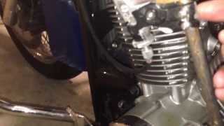 2006 Honda shadow aero suicide shifter [upl. by Irena]