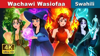 Wachawi Wasiofaa  Witchy Misfits in Swahili  Swahili Fairy Tales [upl. by Divadnhoj]