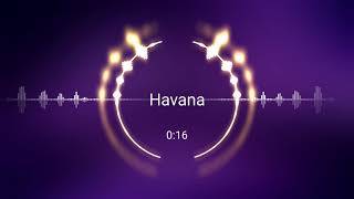 Havana  IPhone Ringtone  Marimba Remix Ringtone [upl. by Silenay]