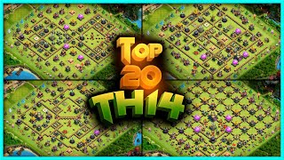 New BEST TH14 BASE WARTROPHY Base Link 2022 Top20 in Clash of Clans  Town Hall 14 War Base [upl. by Chrystel]