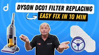 How to replace filters on a Dyson DC01 [upl. by Judy74]