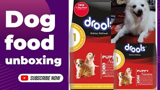 Dog Food UnboxingDrools UnboxingDrools Dog Food UnboxingDrools Food ReviewDrools Tutorial [upl. by Shirline]