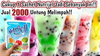 PENJUAL ES PALING RAME NGASIH TAU CUKUP CAMPUR 2 BAHAN INI JADI MINUMAN KEKINIAN BISA JUAL 2000AN [upl. by Koralie163]