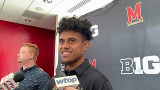 Taulia Tagovailoa Maryland Football Media Day interview [upl. by Lehcnom]