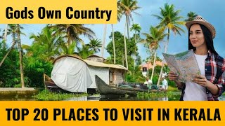 Discover Kerala Top 20 MUSTVisit Tourist Places You Can’t Miss  Travel Guide 2025 [upl. by Glanti]