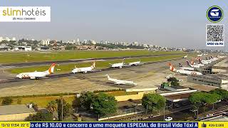 LIVE NO AEROPORTO DE SÃO PAULO CONGONHAS  CGH AIRPORT  SBSP PLANE SPOTTING [upl. by Fiester]