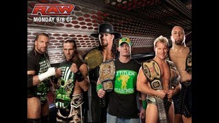 John Cena amp The Undertaker vs D Generation X vs Jeri Show Full Match Raw November 16 2009 [upl. by Esylla537]