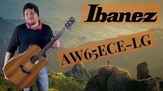 Ibanez AW65ECELG  Review auf deutsch [upl. by Korman]