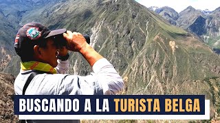 Turista Belga desaparece en el Cañón del Colca [upl. by Llenrad]