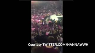 Fans evacuate Ariana Grande concert arena after blast [upl. by Eon587]