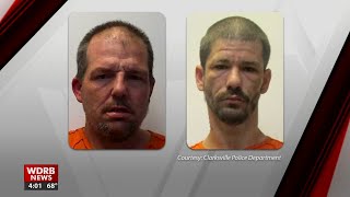 Clarksville Police arrest 2 suspected copper thieves after pursuit [upl. by Remled]