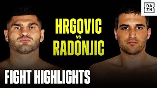 FIGHT HIGHLIGHTS  Filip Hrgovic vs Marko Radonjic [upl. by Nnyleak]