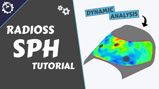 Hypermesh Radioss Tutorial Dynamic Analysis [upl. by Direj]