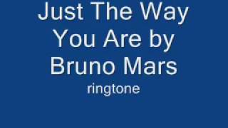 Just The Way You Are by Bruno Mars ringtone [upl. by Ahsinrats]