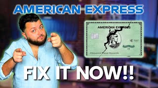 The Problem with the American Express Green Card [upl. by Airdnassac]