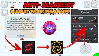 TUTORIAL ON HOW NOT TO ENTER THE SCARLET BLACKLISTNO JAILBREAKNO PC AGARIO MOBILE [upl. by Chane]