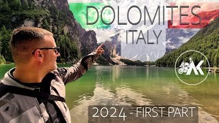 DOLOMITES  ITALY EXPEDITION  MOTORCYCLE TOUR  FIRST PART  JUNE 2024 [upl. by Nyleuqaj151]