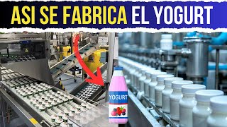 ¿COMO SE FABRICA EL YOGURT descubre este fascinante proceso [upl. by Edyaj]