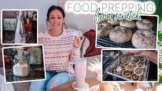 What I Made From Scratch This Week FOOD PREP WITH ME HOMEMADE FOR LESS   Tres Chic Mama [upl. by Laurentium]