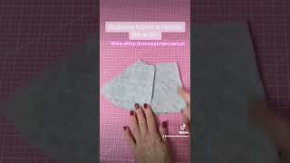 Ozdoby świąteczne szycie diy zrobtosam recykling sewing christmas handmade sewingtutorial [upl. by Kenwee]