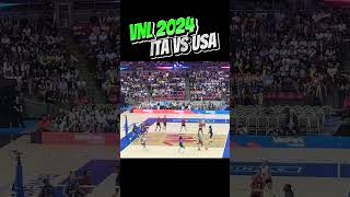 ITALY TEAM in ITALY VS USA in VNL 2024 QUARTERFINAL HIGHLIGHT in BANGKOK olympics paris2024 [upl. by Gean]