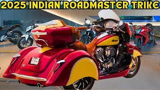 2025 Indian Roadmaster Trike New PowerPlus Engine Impacts Performance [upl. by Ahtelahs]