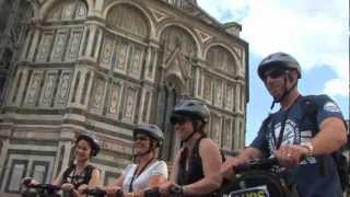 Italy Segway Tours in Florence [upl. by Aicargatla]