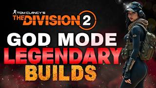 The Division 2  TOP 3 BEST SOLO Legendary PVE Builds For Year 6 Season 2 2024 [upl. by Kristopher8]