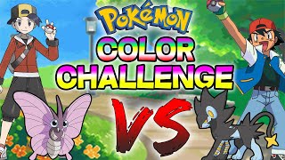 We Pick RANDOM Pokemon Based off ColorsThen we fight [upl. by Imotas]