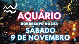 ♒ AQUÁRIO 💘 VAI ACONTECER NESTE SÁBADO 9 DE NOVEMBRO DE 2024 [upl. by Hamer]