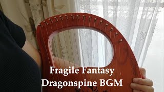 Lyre Harp  Notes  Fragile Fantasy  Genshin Impact Dragonspine BGM [upl. by Anev992]