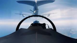 F16  Aerial Refueling 360 [upl. by Annil]