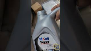 Dzire Vxi Engine oil changeBest Engine oil for Swift Dzire vxi shorts dzire carengine Mobil3000 [upl. by Assirt]