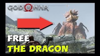 056 God of War 2018 Walkthrough  Free the Dragon [upl. by Navonoj]