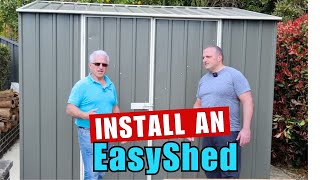 Install an Easyshed but is it Easier than an Absco Shed DIY [upl. by Dottie]