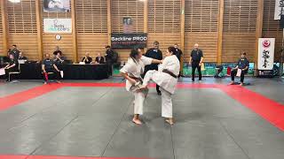 Open de Touraine2024  Lila Navière3eme combatpart1 [upl. by Anatnahs983]