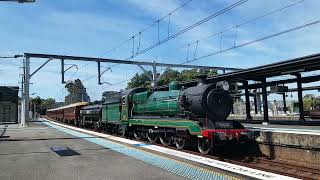 ex NSWGR loco 3265 at Banksia Sydney on a shuttle for the Transport Heritage Expo 61024 [upl. by Shien]