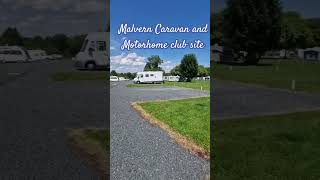 Tour of Malvern Caravan and motorhome club site [upl. by Becky]