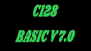 C128 Basic DEZHEX TEIL 33 [upl. by Ativad]