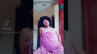 Pregnant women be like contentcreator funny pregnancy [upl. by Aicilef]