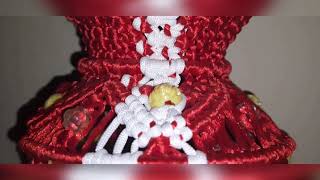 DIY Macrame Handi  Matki Tiutorial  janmashtami special [upl. by Tterab714]