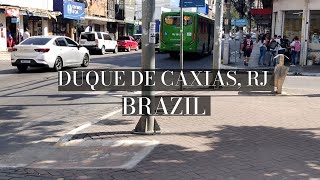 Duque de Caxias RJ  Brazil 2023  4K WALK [upl. by Gnilrets619]