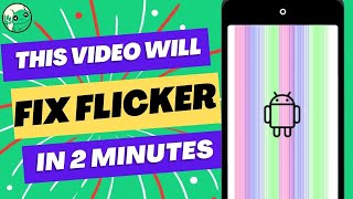 How to Fix SCREEN Flickering  How to FIX phone screen flickering Easy [upl. by Anahsit]