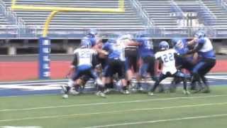 UB Football  Spring Game 2013 HighlightsSlow Mo [upl. by Chelsae379]