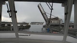 Ortega River CSX railroad bridge and Lambs Marina Jacksonville [upl. by Felix]